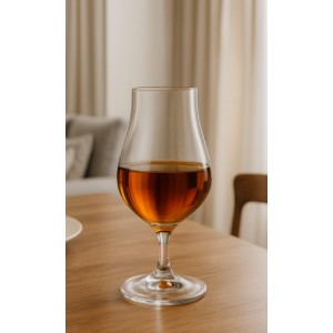 Σετ Ποτήρια Alta Estetica για Κονιακ από Κρύσταλλο Κολωνάτα 365ml 6 τεμαχίων Galifas 7736640 