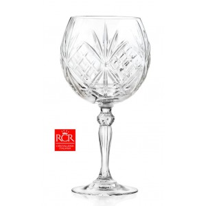 Ποτήρι Gin Tonic Κρυστάλλινα Κολονάτα Melodia RCR Σετ 6τμχ 650ml