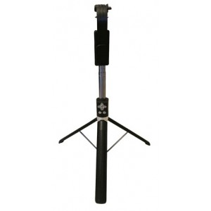 Τρίποδο selfie stick Πτυσσόμενο 30-170cm και αποσπώμενο bluetooth button General Trade 928805