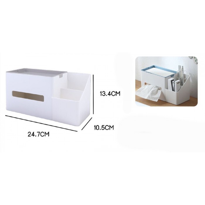 Θήκη για Χαρτομάντηλα Πλαστική 24.7x10.5x13.4cm ForHome 67004925 07949203