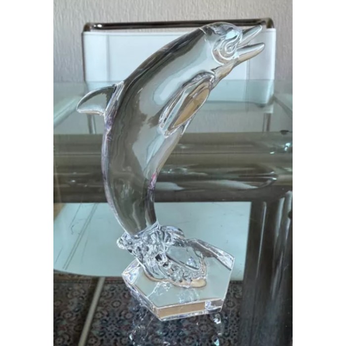 Διακοσμητικό Κρυστάλλινο Δελφίνι 11x12x24cm