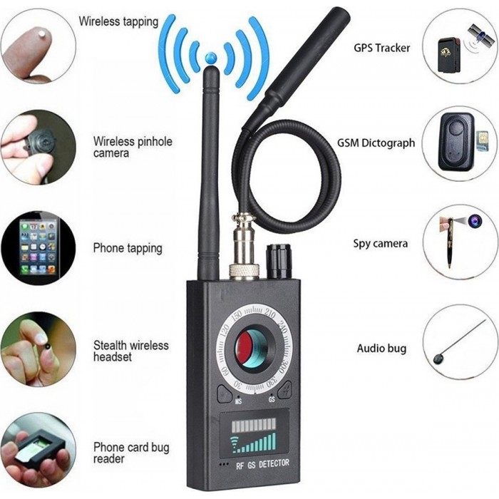 Ανιχνευτής Ασύρματων Συσκευών GPS 2G/3G/4G 1MHZ έως 8000MHZ General Trade 