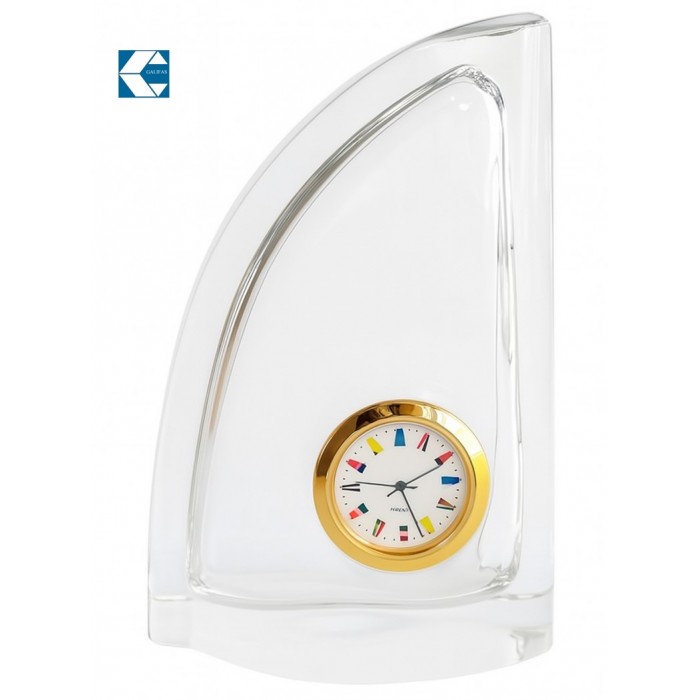 Ρολόι Επιτραπέζιο Κρυστάλλινο Orologio da Nave 10x15cm Galifas