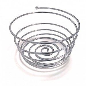 Φρουτιέρα Ανοξείδωτη Ασημί 30x19cm Galifas 75001417