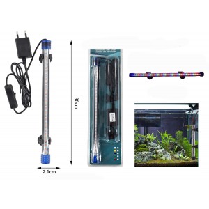 Φωτιστικό Ενυδρείου 30x2.1cm με Λάμπα Led RGB Πολύχρωμο ForHome 24101741