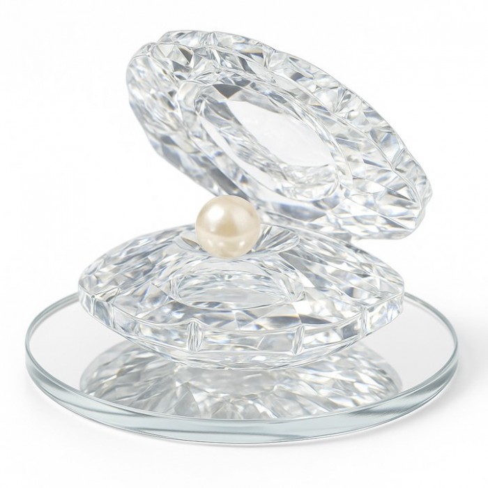 Διακοσμητικό Χώρου Κρυστάλλινο Seashell 9x8cm Galifas
