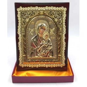 Εικόνα Ξύλινη Επίχρυση Παναγία 19x23cm Galifas 74411046
