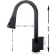 Μπαταρία Νεροχύτη Αναμεικτική Ασημί Dennis Black Mat 40cm Galifas