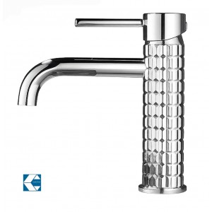 Αναμεικτική Μπαταρία Νιπτήρα Χαμηλή Silver Cobra Galifas 7940414 