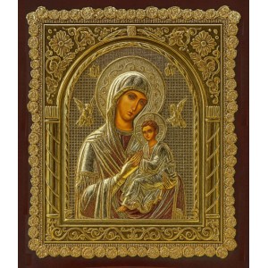 Εικόνα Ξύλινη Επίχρυση Παναγία 19x23cm Galifas 74411046