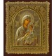 Εικόνα Ξύλινη Επίχρυση Παναγία 19x23cm Galifas