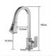 Μπαταρία Νεροχύτη Αναμεικτική Ασημί Stainless Steel 40cm Galifas