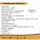 Πλαφονιέρα οροφής LED 38W λευκή μοντέρνο φωτιστικό C40-BF