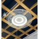 Πλαφονιέρα οροφής LED 38W λευκή μοντέρνο φωτιστικό C40-BF