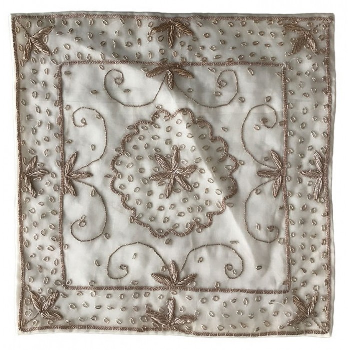 Διακοσμητική Μαξιλαροθήκη Εκρού 40x40cm