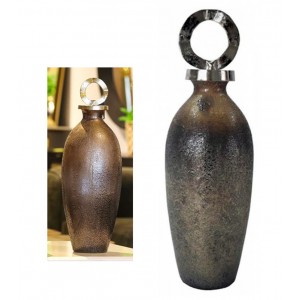 Διακσομητικό Γυάλινο Βάζο 16x49.5cm Galifas 79098