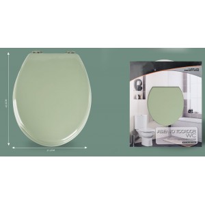 Καπάκι Λεκάνης Πλαστικό Λαχανί 40x35cm Bathlux 50591