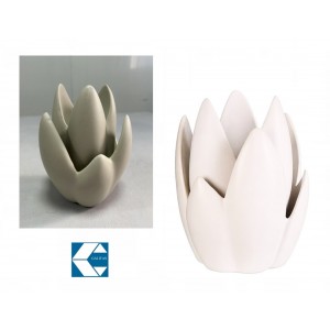 Διακοσμητικό Κεραμικό Νούφαρο Μπεζ 13x19.5cm Galifas 7991500