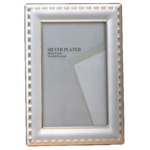 Κορνίζα Μεταλλική Ασημί 20x25cm Galifas 07928109