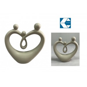 Διακοσμητικό Κεραμικό Μπεζ 27x23cm Galifas 58588884