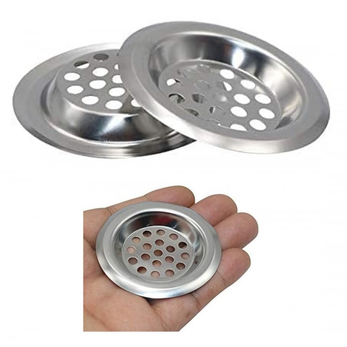 Φίλτρα Νεροχύτη Inox Ασημί 2 τεμαχίων Galifas 7901089