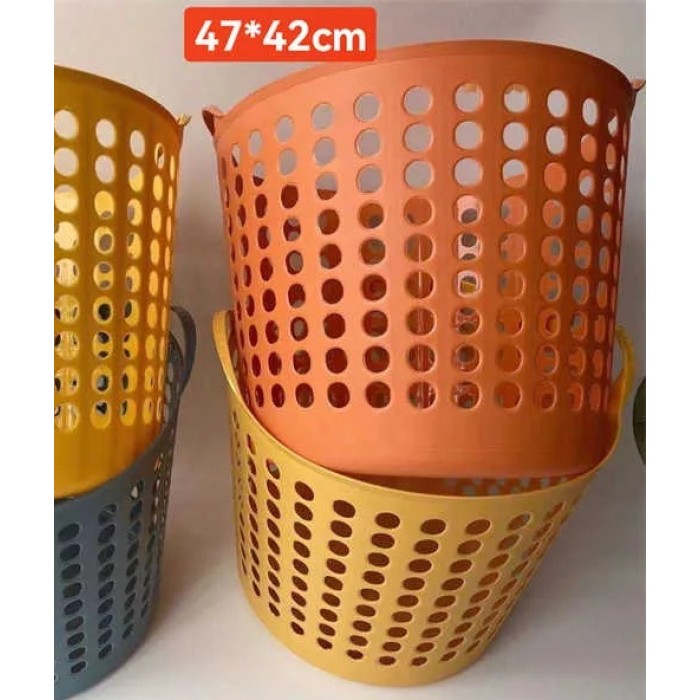 Καλάθι Απλύτων Πλαστικό Στρογγυλό 47x42cm