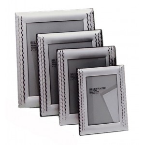 Κορνίζα Μεταλλική Ασημί 20x25cm Galifas 807932848