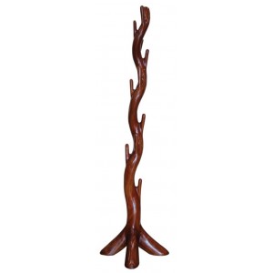 Καλόγερος Ξύλινος Καφέ 55x55x190cm Galifas 79402233
