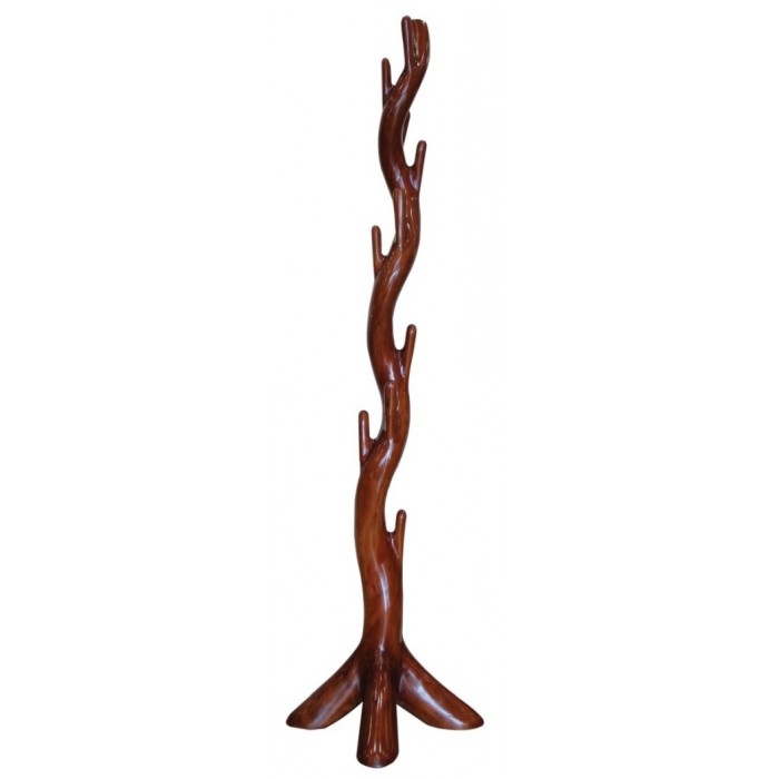 Καλόγερος Ξύλινος Καφέ 55x55x190cm Galifas 