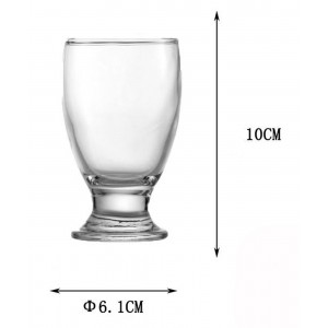 Ποτήρι Κρασιού 135ml Διαφανή 6 τεμαχίων Galifas 7900265