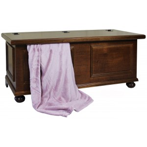 Μπαούλο Ξύλινο Καρυδιάς 120x44x51cm Galifas 7900151