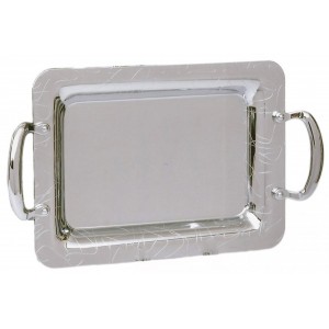 Δίσκος Σερβιρίσματος Inox ορθογώνιος 45x30cm Galifas 7744001