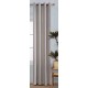 Κουρτίνα Έτοιμη με κρίκο Μπεζ 140x260cm ForHome 