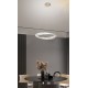 Κρεμαστό φωτιστικό LED Universo B76-F κρυστάλλινο 45W μοντέρνο φωτιστικό σαλονιού