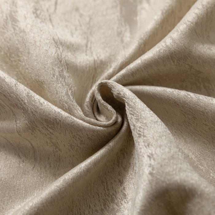 Κουρτίνα Έτοιμη με Kρίκο Brazil Μπεζ 140x270cm ForHome 807960418