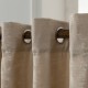 Κουρτίνα Έτοιμη με Kρίκο Brazil Μπεζ 140x270cm ForHome 807960418