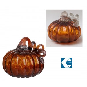 Διακοσμητικό Χώρου απο Γυαλί Κολοκύθα 18.5x15cm Galifas 207910322