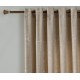 Κουρτίνα Έτοιμη με Kρίκο Brazil Μπεζ 140x270cm ForHome 807960418