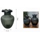 Διακοσμητικό Γυάλινο Βάζο 11x21cm Galifas 