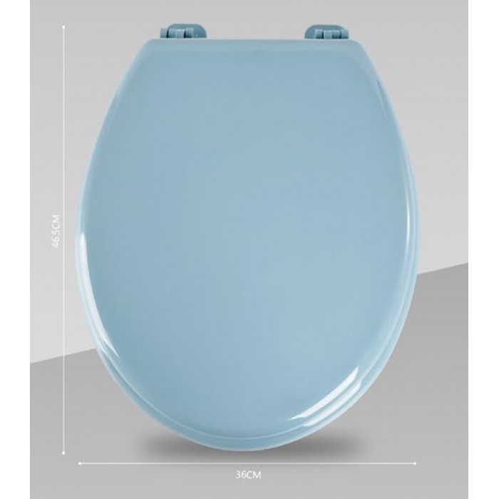 Καπάκι Λεκάνης Πλαστικό Γαλάζιο 40x35cm Bathlux 50592