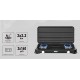 Εστία Υγραερίου Τετραπλή 4x2.2kW 47.8x47.8x6cm General Trade