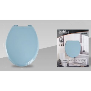 Καπάκι Λεκάνης Πλαστικό Γαλάζιο 40x35cm Bathlux 50592