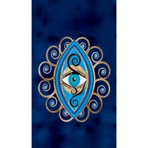 Πετσετα Θαλασσης Microfiber 90x160cm 255gr Μάτι ForHome 793110235
