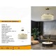 Κρεμαστό φωτιστικό οροφής κρυστάλλινο LED 27W 2160LM 50x120cm Galifas GBW-751886