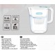 Κανάτα Σερβιρίσματος Πλαστική με Φίλτρο 2400ml 