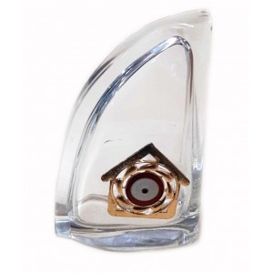Διακοσμητικό Γυάλινο σχέδιο Μάτι 10x4.5x15cm Galifas 7906220