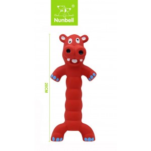 Παιχνίδι Σκύλου 20cm Latex Toy Long Hippo Nunbell Pet  38500