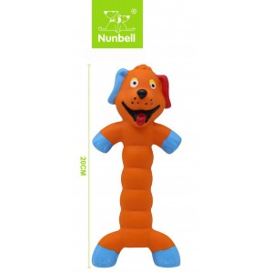 Παιχνίδι Σκύλου 20cm Latex Toy Long Hippo Nunbell Pet  38502