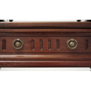Ραφιέρα Ξύλινη Μαόνι 90x30x104cm ForHome 4429853