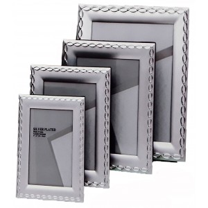 Κορνίζα Μεταλλική σε ασημί χρώμα 10x15cm Galifas 1154900